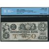 Image 1 : International Bank of Canada $2, 1858