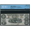Image 1 : International Bank of Canada $5, 1858