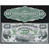 Image 1 : Niagara District Bank $10, 1872 - Front & Back Proofs