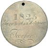 Image 1 : Handmade and Engraved Madras Central School St. John N.B. Silver Medal.