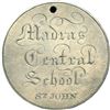 Image 2 : Handmade and Engraved Madras Central School St. John N.B. Silver Medal.