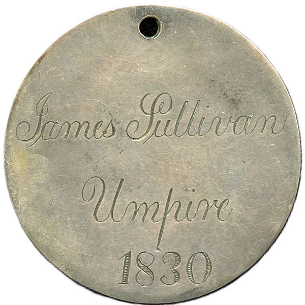 Handmade and Engraved Madras Central School St. John N.B. Silver Medal.