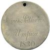 Image 1 : Handmade and Engraved Madras Central School St. John N.B. Silver Medal.