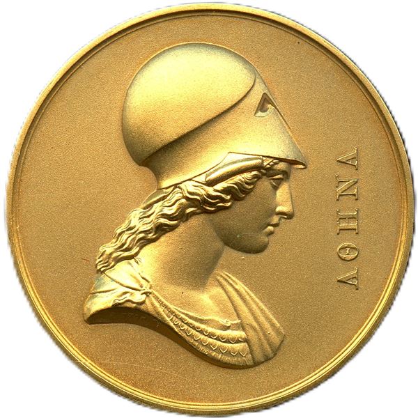 Br. 161 University of New Brunswick Alumni Medal, Bronze Gilt.