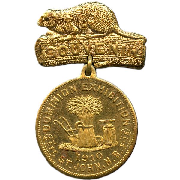 Lot of Two 1910 Dominion Exhibition St, John N.B. Souvenirs.