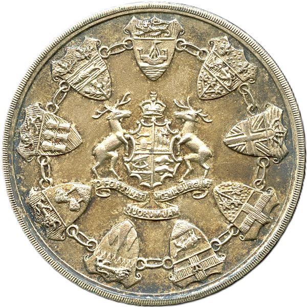 CH-EODA-36, 1910 Dominion Of Canada St. John Silver Medal.