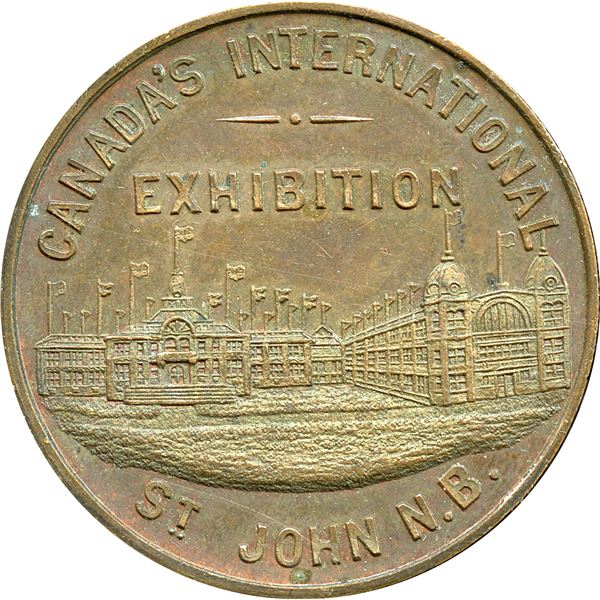 Lot of Two Saint John Exhibition Medals.