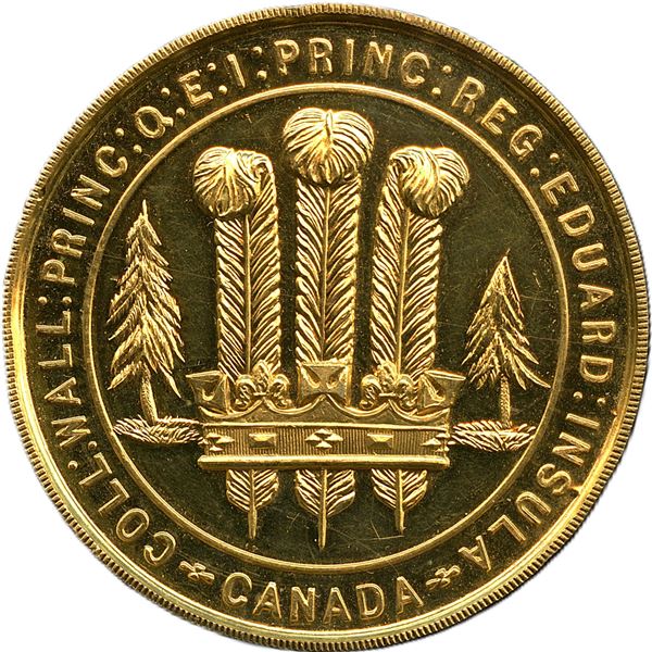 Anderson Gold Medal of Prince of Wales College, PEI