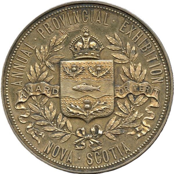 CH-ENSA-12 Annual Provincial Exhibition Halifax Nova Scotia Award Medal.