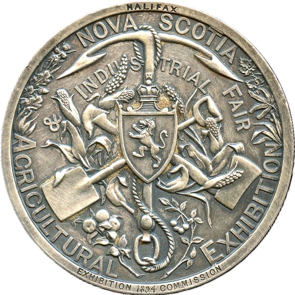 CH-ENSA-15 Agricultural Exhibition And Industrial Fair Halifax Nova Scotia. Silver.