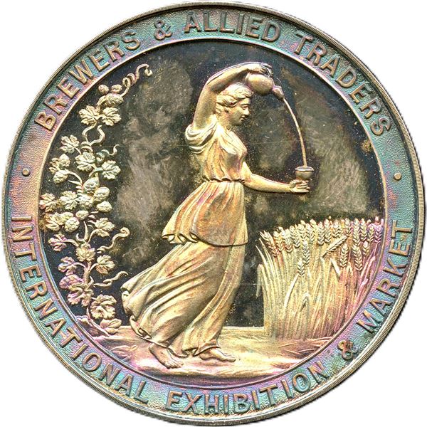 Brewers & Allied Trades International Exhibition & Market Silver United Kingdom Award Medal.