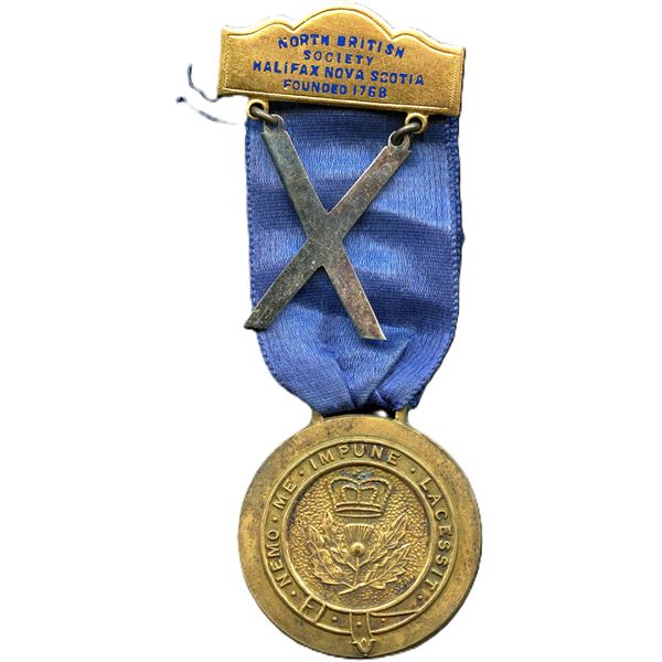 Lot of Three North British Society Halifax Nova Scotia Items.