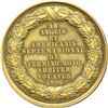 Image 2 : Lr. 830 U.S. Canada Arbitration. 1829. Gilt Bronze.