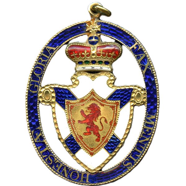 Historic Baronet of Nova Scotia Badge.