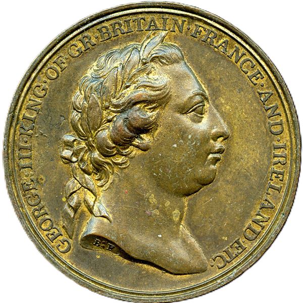 Captain Cook's Resolution and Adventure Medal.