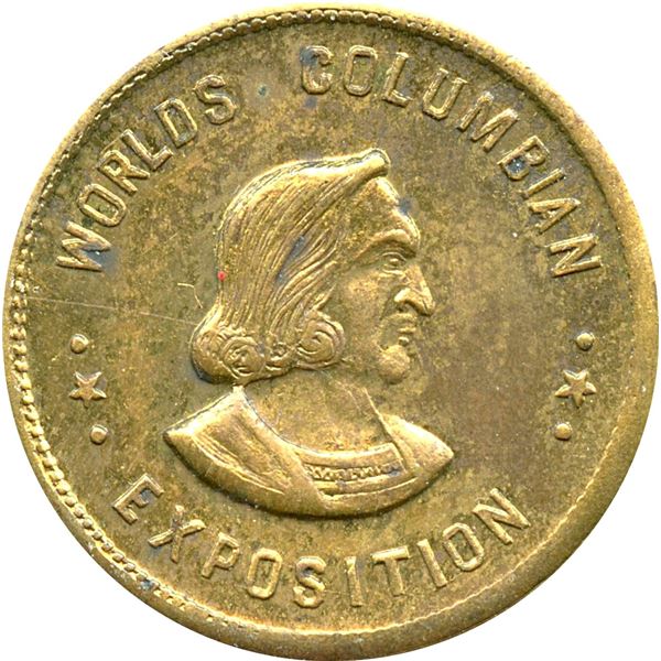 Lot of Two 1893 Columbian World's Fair Souvenirs from the Canadian Court.