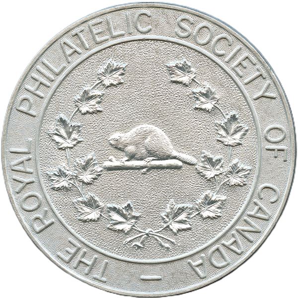 Lot of Three Royal Philatelic Society of Canada Award Medals.