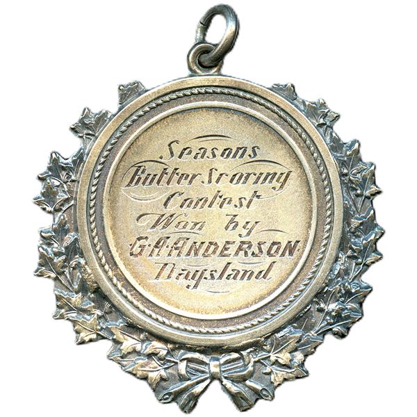 Lot of Two Alberta Medals.