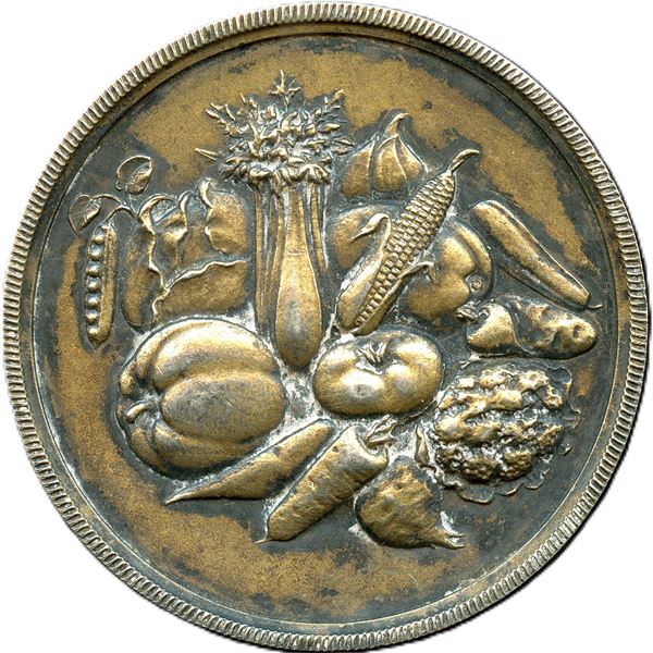 Dewar Lake (Saskatchewan) Homemaker's Horticultural Exhibition Award Medal Gilt Silver.