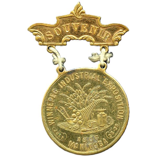 Lot of Two Winnipeg Award Medals.