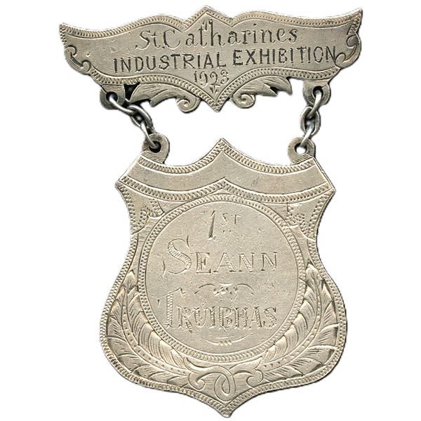 St. Catharines Industrial Exhibition Medal.