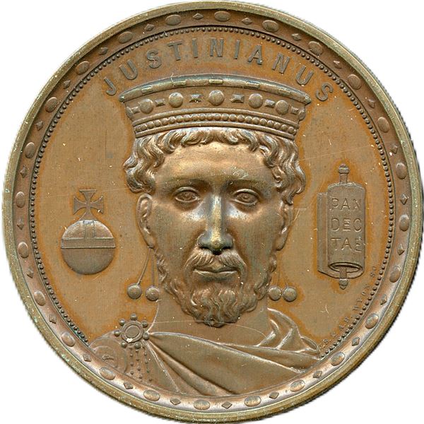 Lr. 674 McGill University Elizabeth Torrance Medal. 1864. Copper.