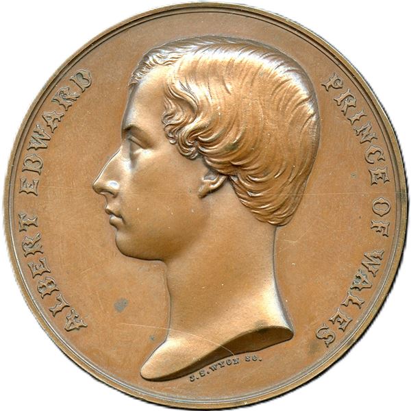 Lr. 636 Biship's College Medal. Bronze.