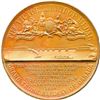 Image 1 : Lr. 643 The Victoria Bridge Hoffnung Medal $5,000,000 Variety. 1860. Copper.