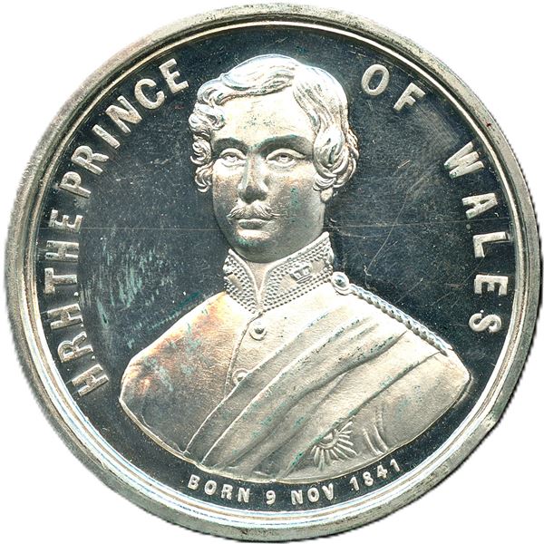 Lr. 935 Prince of Wales Visit to Canada. With Moustache Variety 1860. White Metal.