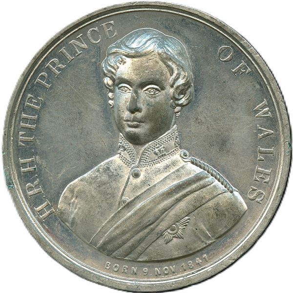 Lr. 935 Prince of Wales Visit to Canada. No Moustache Variety 1860. White Metal.