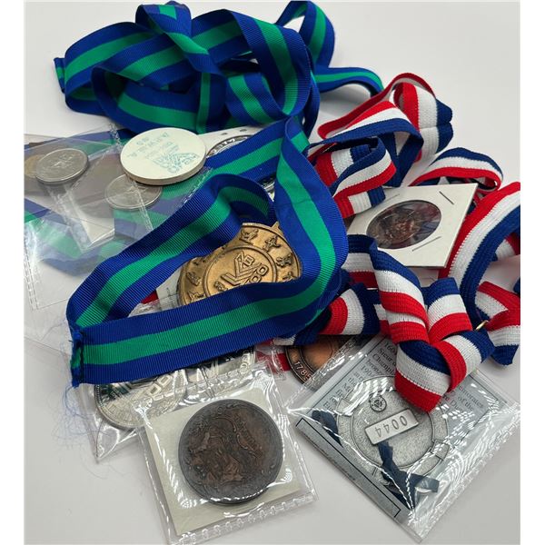 New Brunswick Medals - Lot of 25