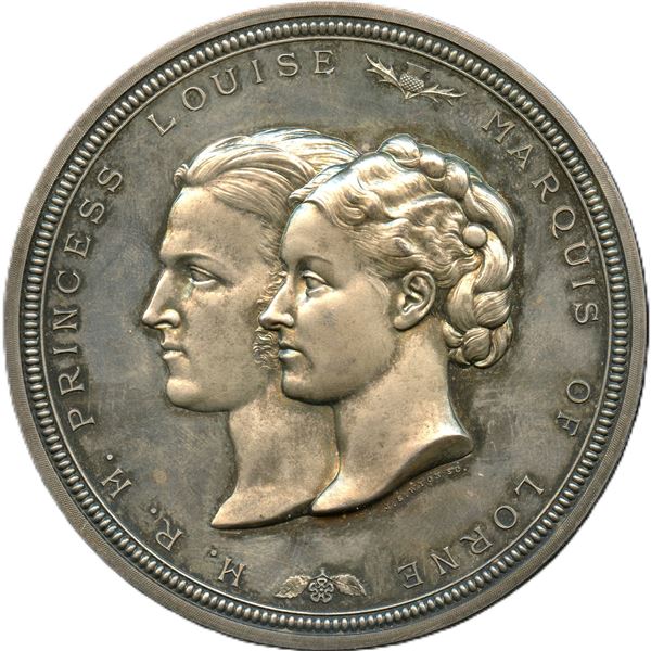 Marquis of Lorne Governor General Medal. Undated. Silver.