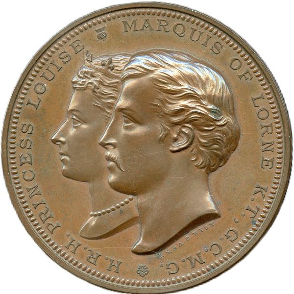 Marquis of Lorne Governor General Medal. Undated. Bronze