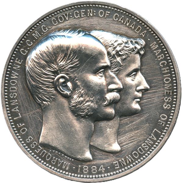 Marquess of Landsdowne Governor General Medal. 1884