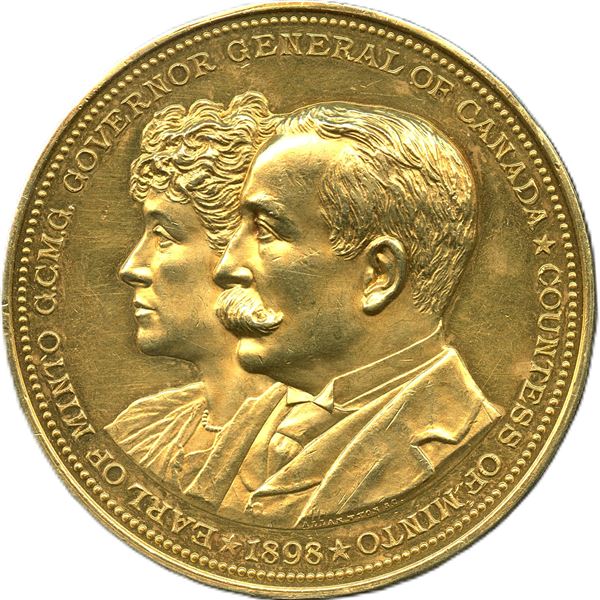 Governor General Medal - Minto, 1898-1904, Gold
