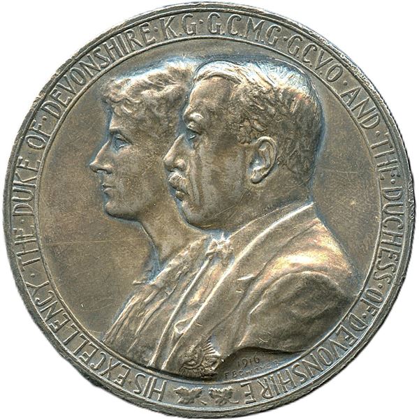 Governor General Medal - Devonshire, Silver