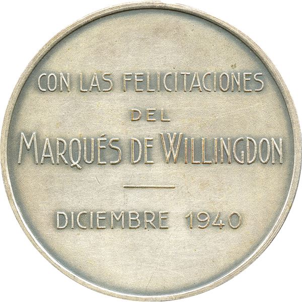 Governor General Medal - Willingdon, Table Medal