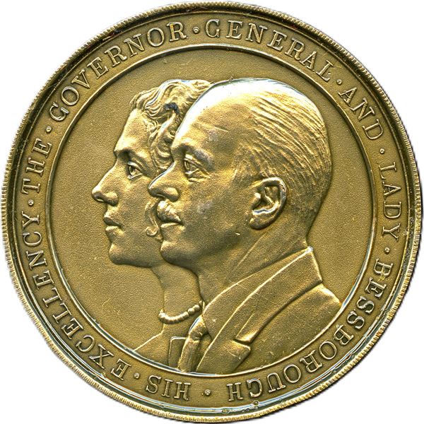 Governor General Medal - Bessborough, Gilt Silver