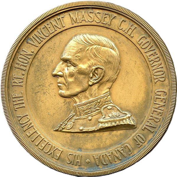 Governor General Medal - Massey, Tombac