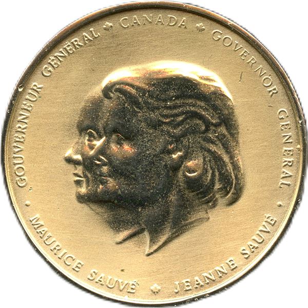 Governor General Medal - Sauve Personal & France