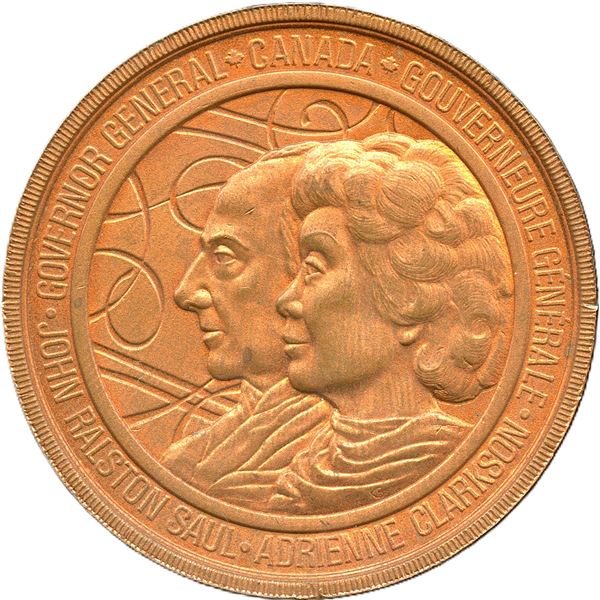 Governor General - Clarkson, bronze