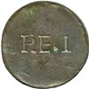 Image 1 : P.E.I McCausland Penny Token