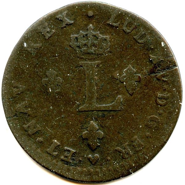 Lot of Two Br. 508. Billon Double Sol of 24 Deniers.