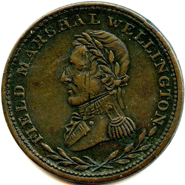 Lot of Three Wellington Tokens.