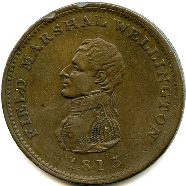 Lot of Three Wellington Tokens.