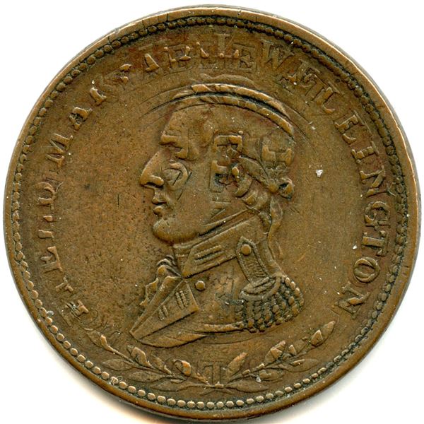 Lot of Three Wellington Tokens.