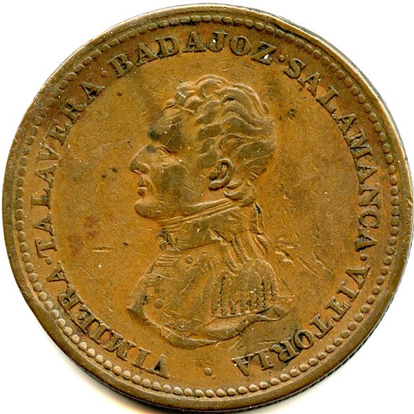Lot of Two Wellington Tokens.