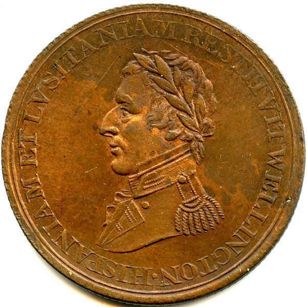 Lot of Two Wellington Peninsular Tokens.