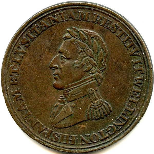 Br 987 Wellington Peninsular Token.