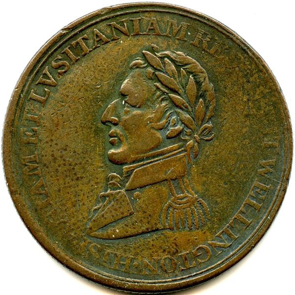 Br 986 Wellington Peninsular Token.